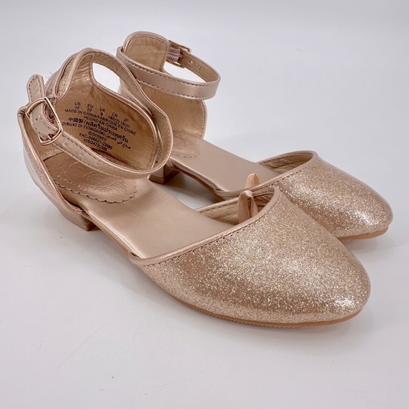 Disney Parks Gold Princess Dress Up Shoes - Picture 1 of 3